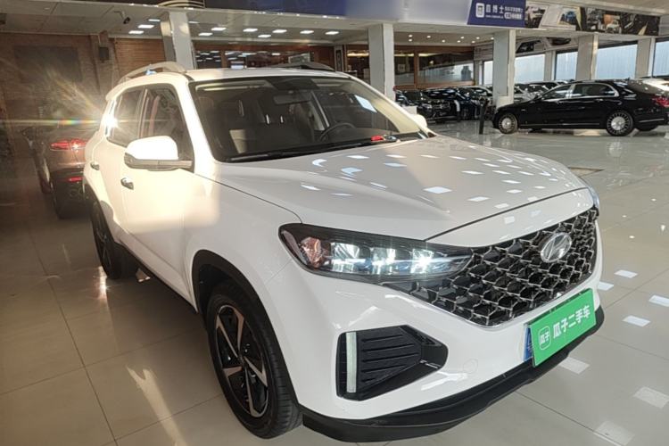 Used Hyundai ix35 2021 240TGDi DCT Two-Wheel-Drive GLS Leading Edition Front Right 45 Deg