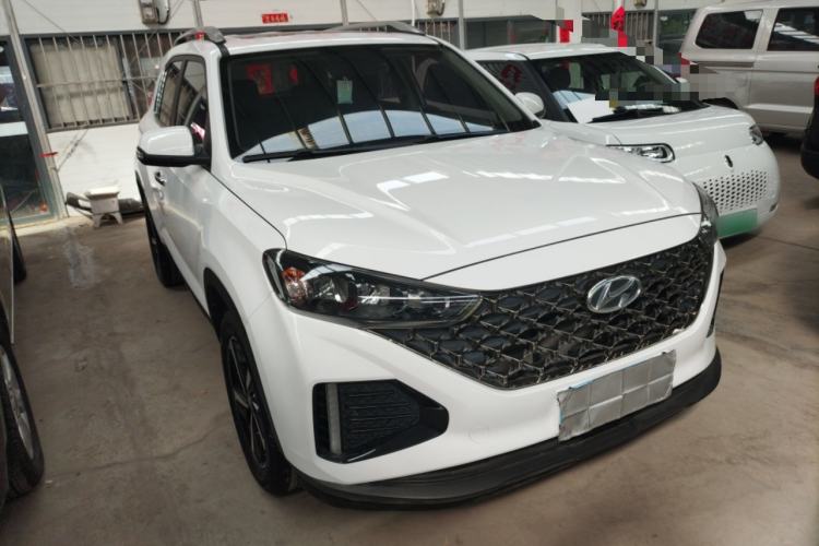 Used Hyundai ix35 2021 240TGDi DCT Two-Wheel-Drive GLS Leading Edition Front Right 45 Deg