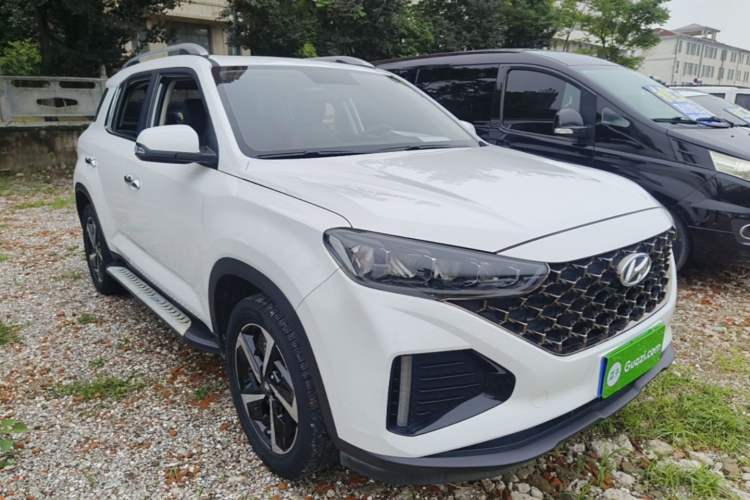 Used Hyundai ix35 2021 240TGDi DCT Two-Wheel-Drive GLS Leading Edition Front Right 45 Deg