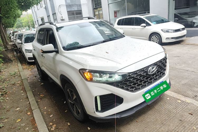 Used Hyundai ix35 2021 240TGDi DCT Two-Wheel-Drive GLS Leading Edition Front Right 45 Deg