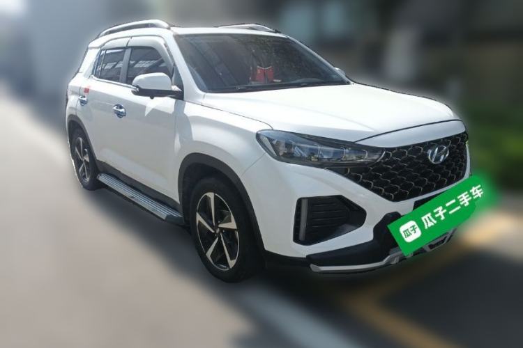 Used Hyundai ix35 2021 240TGDi DCT Two-Wheel-Drive GLS Leading Edition Front Right 45 Deg