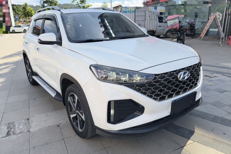 Used Hyundai ix35 2021 240TGDi DCT Two-Wheel-Drive GLS Leading Edition Front Right 45 Deg
