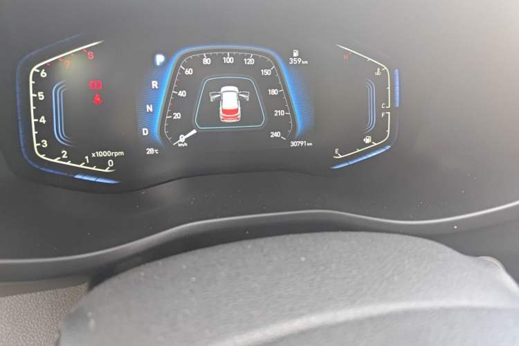 Used Hyundai ix35 2021 2.0L Automatic 2WD GLS Leading Edition Odometer Close Up