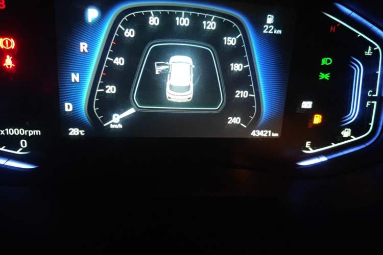 Used Hyundai ix35 2021 2.0L Automatic 2WD GLS Leading Edition Odometer Close Up