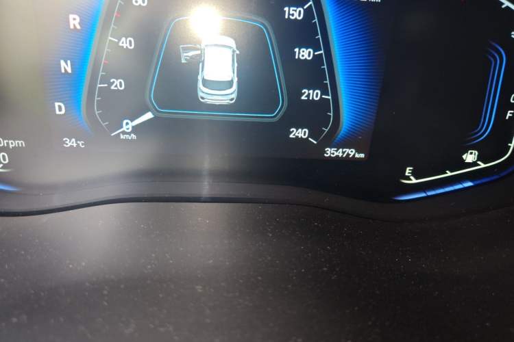 Used Hyundai ix35 2021 240TGDi DCT Two-Wheel-Drive GLS Leading Edition Odometer Close Up