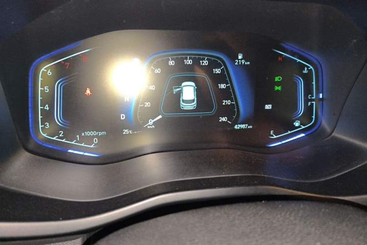 Used Hyundai ix35 2021 240TGDi DCT Two-Wheel-Drive GLS Leading Edition Odometer Close Up
