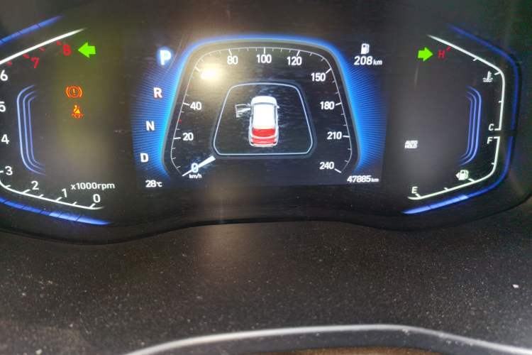 Used Hyundai ix35 2021 240TGDi DCT Two-Wheel-Drive GLS Leading Edition Odometer Close Up
