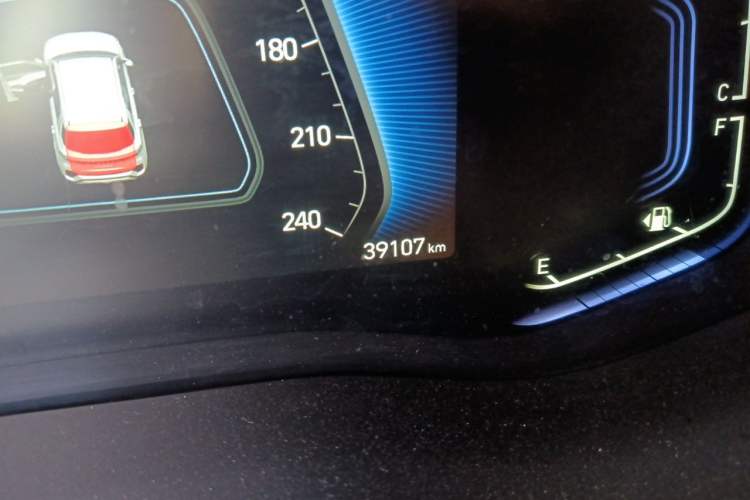 Used Hyundai ix35 2021 240TGDi DCT Two-Wheel-Drive GLS Leading Edition Odometer Close Up