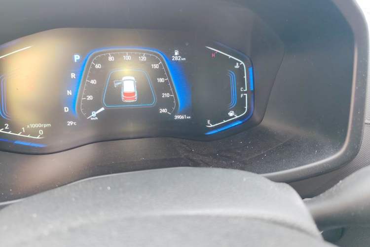 Used Hyundai ix35 2021 240TGDi DCT Two-Wheel-Drive GLS Leading Edition Odometer Close Up