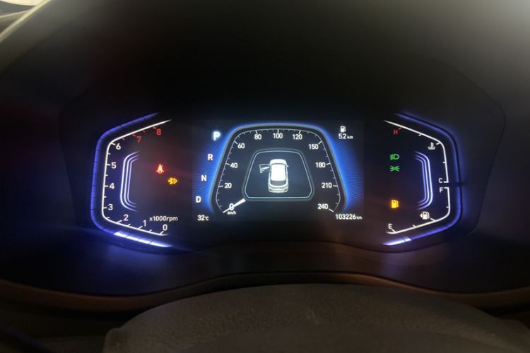 Used Hyundai ix35 2021 240TGDi DCT Two-Wheel-Drive GLS Leading Edition Odometer Close Up