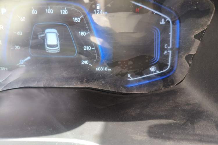 Used Hyundai ix35 2021 240TGDi DCT Two-Wheel-Drive GLS Leading Edition Odometer Close Up