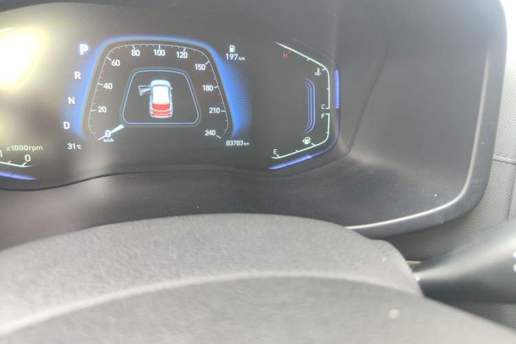 Used Hyundai ix35 2021 240TGDi DCT Two-Wheel-Drive GLS Leading Edition Odometer Close Up