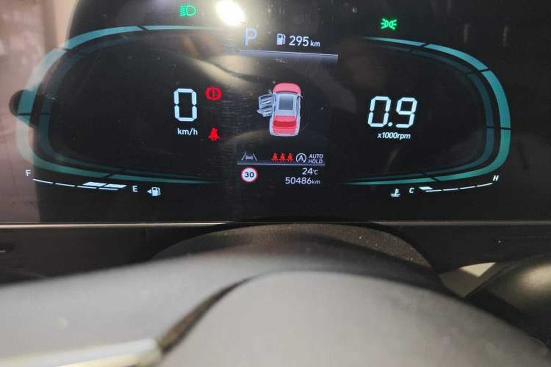 Used Hyundai ix35 2023 Musso 2.0L Prestige LUX Edition Odometer Close Up