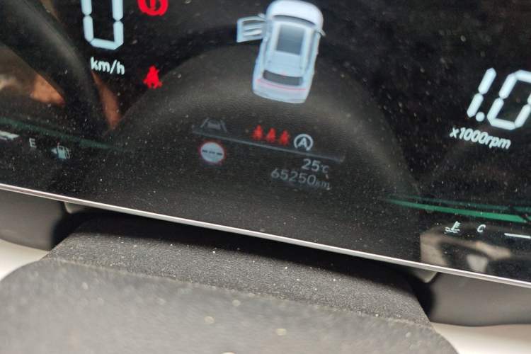 Used Hyundai ix35 2023 Musso 2.0L Deluxe Edition DLX Odometer Close Up
