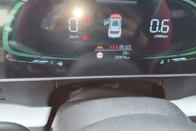 Used Hyundai ix35 2023 Musso 2.0L Deluxe Edition DLX Odometer Close Up