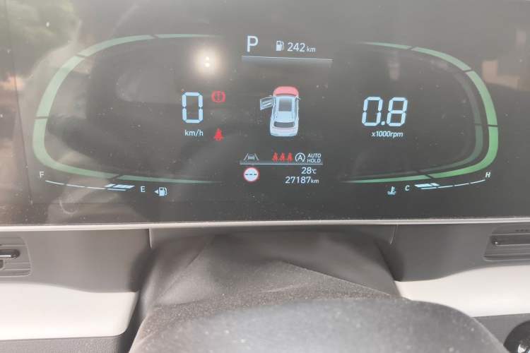 Used Hyundai ix35 2023 Musso 2.0L Deluxe Edition DLX Odometer Close Up