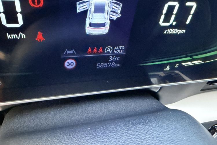 Used Hyundai ix35 2023 Musso 2.0L Deluxe Edition DLX Odometer Close Up