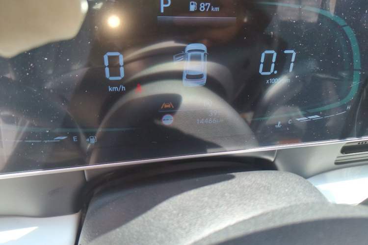 Used Hyundai ix35 2023 Musso 2.0L Deluxe Edition DLX Odometer Close Up