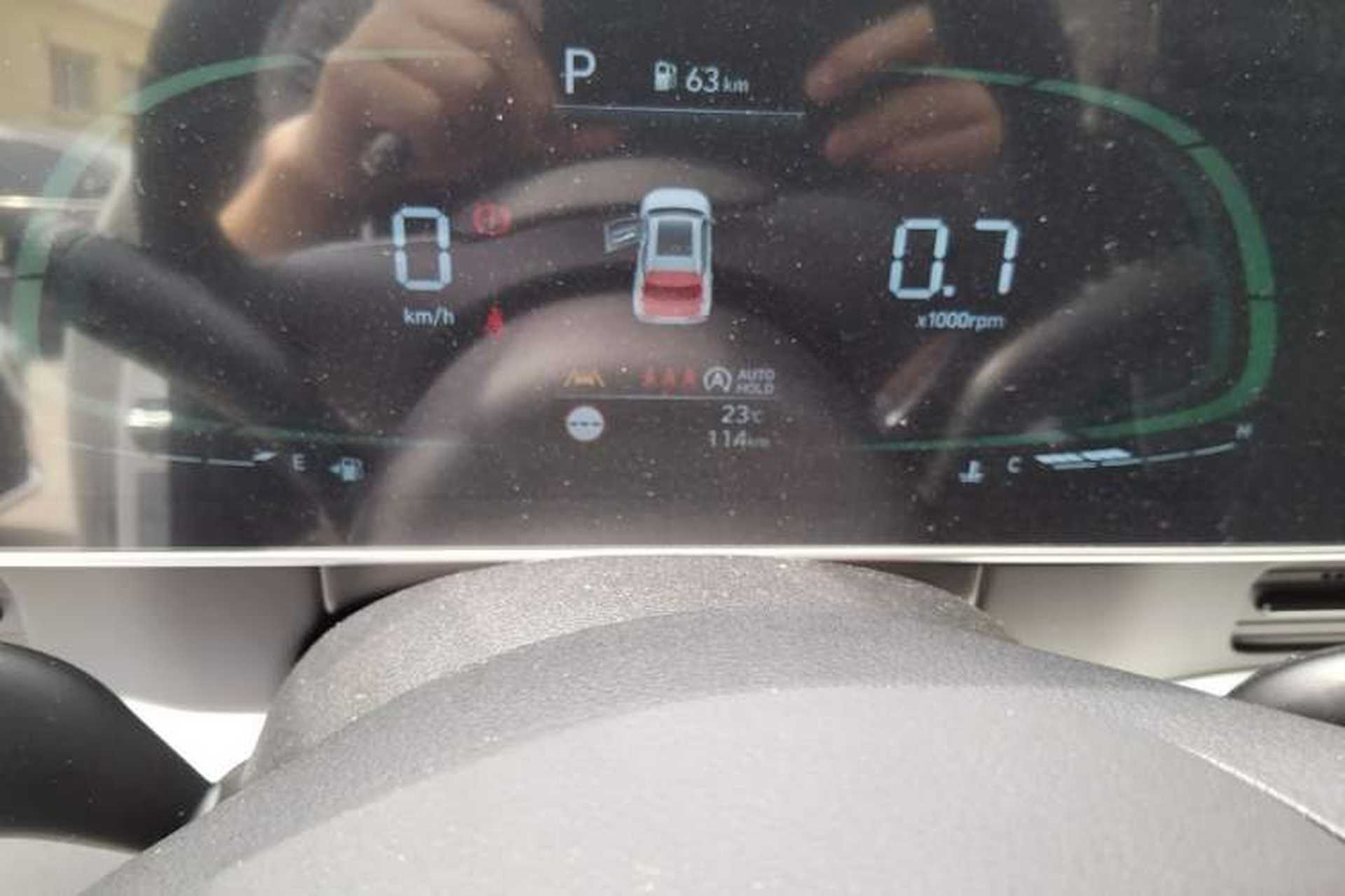 Used Hyundai ix35 2023 Musso 2.0L Deluxe Edition DLX Odometer Close Up