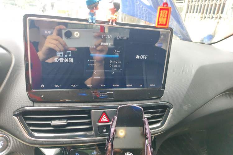 Used Hyundai Lafesta 2019 280TGDi Smart Edition China VI Standard Audio And AC Panel