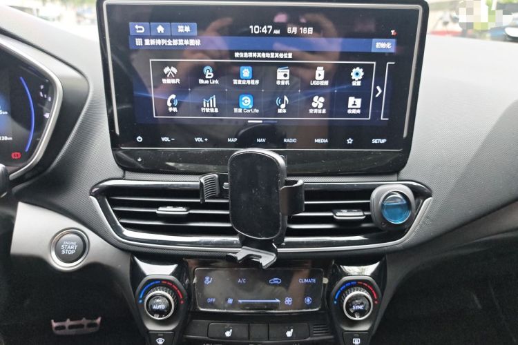 Used Hyundai Lafesta 2019 280TGDi Smart Speed Version China V Standard Audio And AC Panel