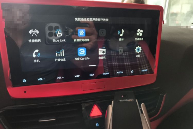 Used Hyundai Lafesta 2019 280TGDi Smart Speed Version China VI Standard Audio And AC Panel