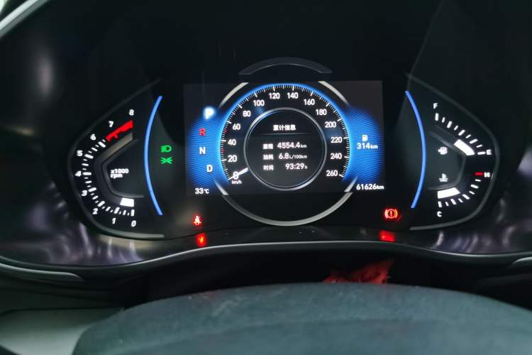 Used Hyundai Lafesta 2019 280TGDi Smart Speed Version China V Standard Instrument Cluster