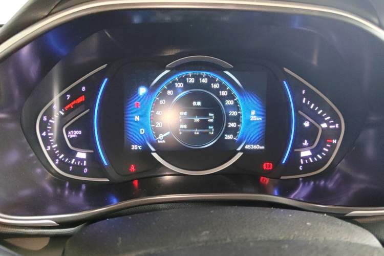 Used Hyundai Lafesta 2019 280TGDi Smart Speed Version China VI Standard Instrument Cluster