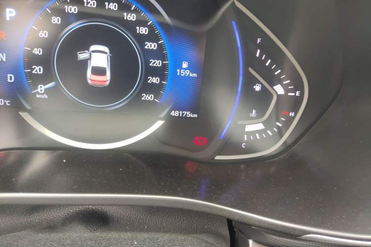 Used Hyundai Lafesta 2019 280TGDi Smart Speed Version China V Standard Odometer Close Up