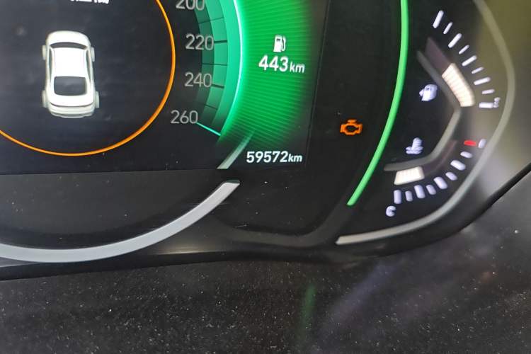 Used Hyundai Lafesta 2019 280TGDi Smart Speed Version China V Standard Odometer Close Up
