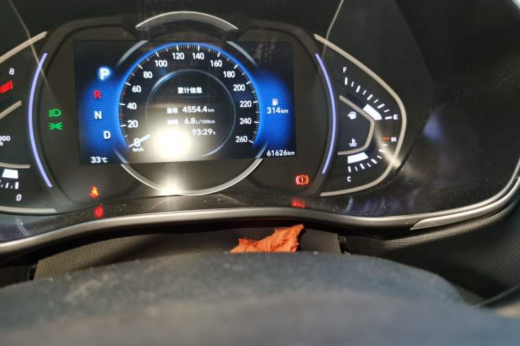 Used Hyundai Lafesta 2019 280TGDi Smart Speed Version China V Standard Odometer Close Up