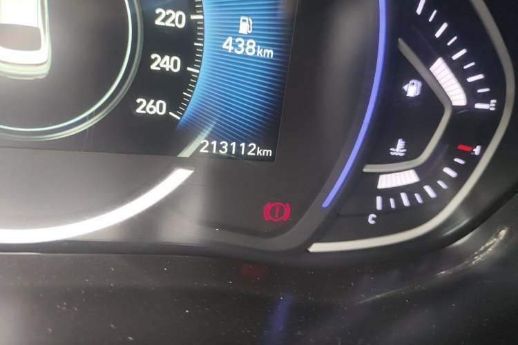 Used Hyundai Lafesta 2019 280TGDi Smart Edition China VI Standard Odometer Close Up