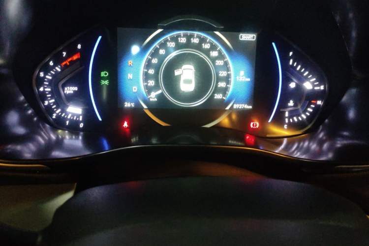 Used Hyundai Lafesta 2019 280TGDi Sport Edition China V Standard Odometer Close Up