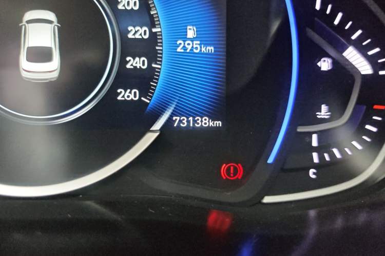 Used Hyundai Lafesta 2019 280TGDi Smart Speed Version China V Standard Odometer Close Up