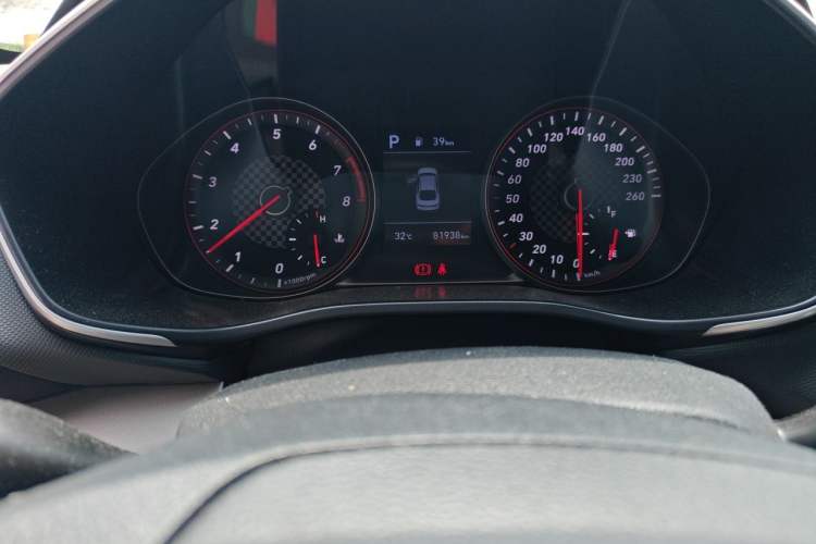 Used Hyundai Lafesta 2019 240TGDi Sport Edition China VI Odometer Close Up