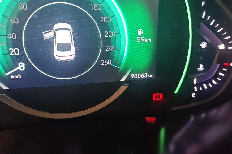 Used Hyundai Lafesta 2019 280TGDi Smart Speed Version China V Standard Odometer Close Up