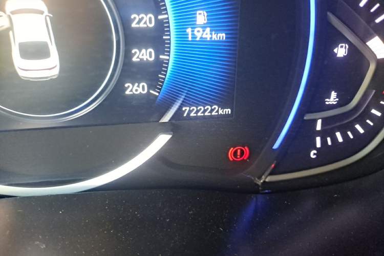Used Hyundai Lafesta 2019 280TGDi Smart Speed Version China V Standard Odometer Close Up