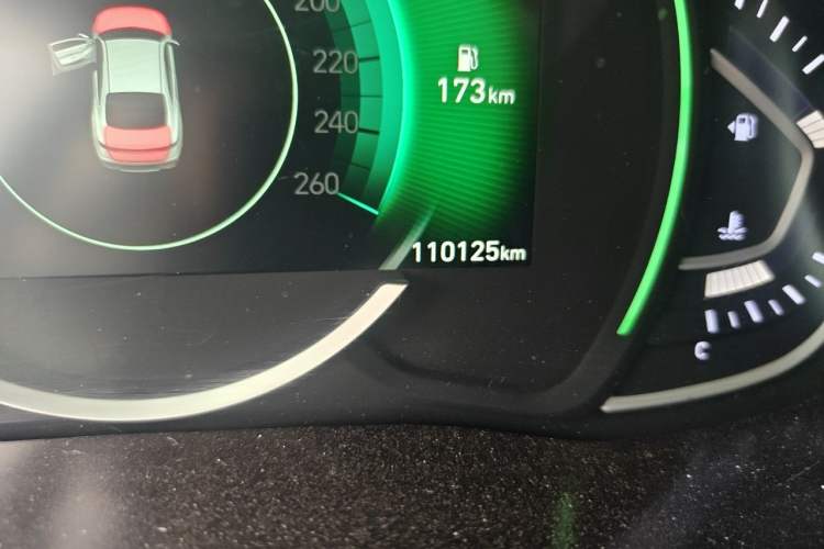 Used Hyundai Lafesta 2019 280TGDi Smart Speed Version China VI Standard Odometer Close Up