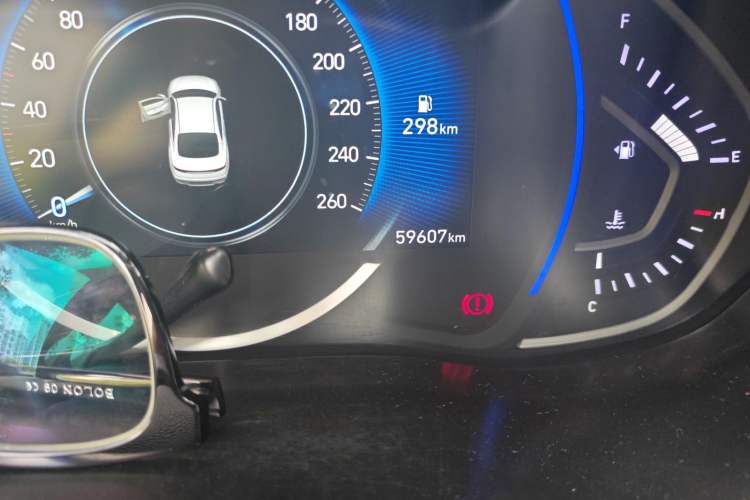 Used Hyundai Lafesta 2019 280TGDi Smart Edition China VI Standard Odometer Close Up