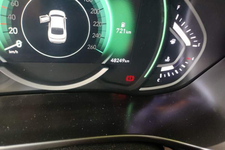 Used Hyundai Lafesta 2019 280TGDi Sport Edition China VI Odometer Close Up