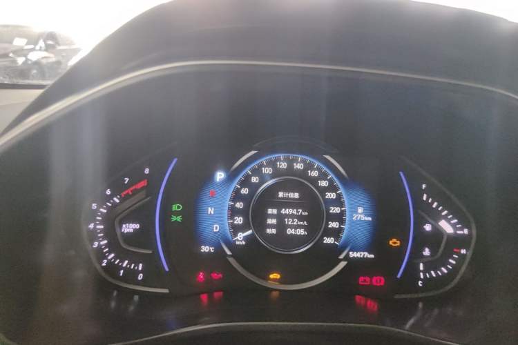 Used Hyundai Lafesta 2019 280TGDi Smart Speed Version China V Standard Odometer Close Up