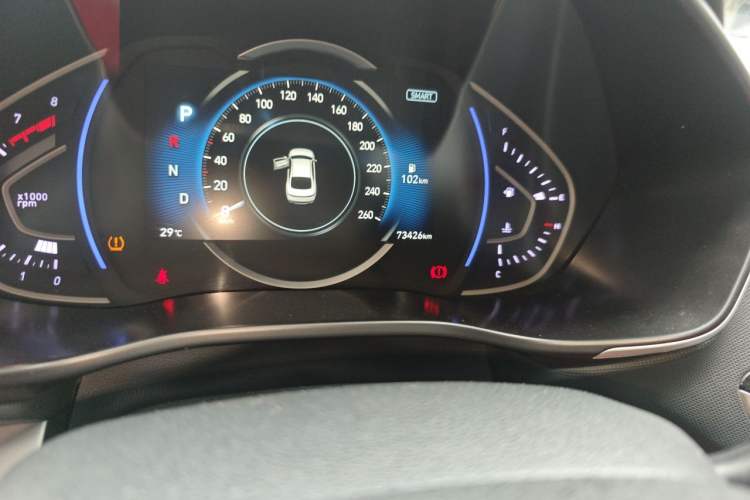 Used Hyundai Lafesta 2019 280TGDi Smart Speed Version China V Standard Odometer Close Up