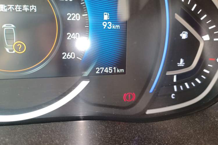Used Hyundai Lafesta 2019 280TGDi Smart Speed Version China V Standard Odometer Close Up