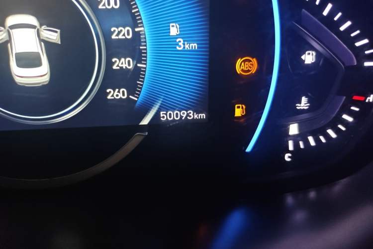Used Hyundai Lafesta 2019 280TGDi Smart Speed Version China V Standard Odometer Close Up