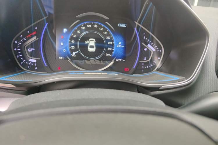Used Hyundai Lafesta 2019 280TGDi Smart Speed Version China V Standard Odometer Close Up