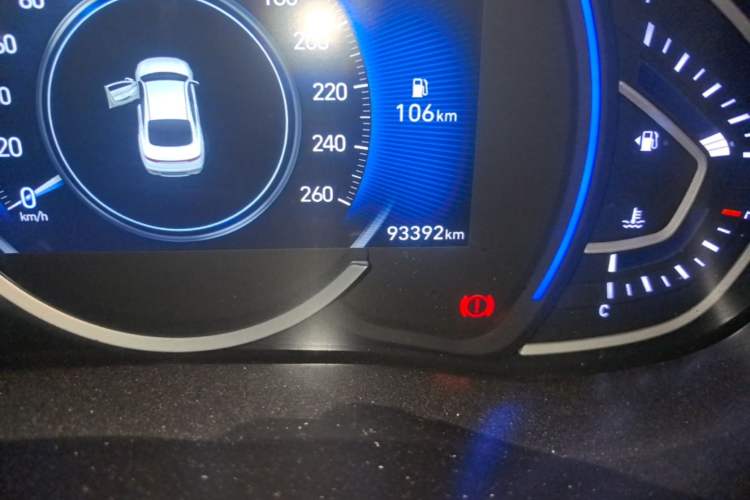 Used Hyundai Lafesta 2019 280TGDi Sport Edition China V Standard Odometer Close Up