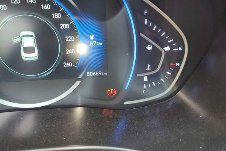 Used Hyundai Lafesta 2019 280TGDi Smart Speed Version China V Standard Odometer Close Up