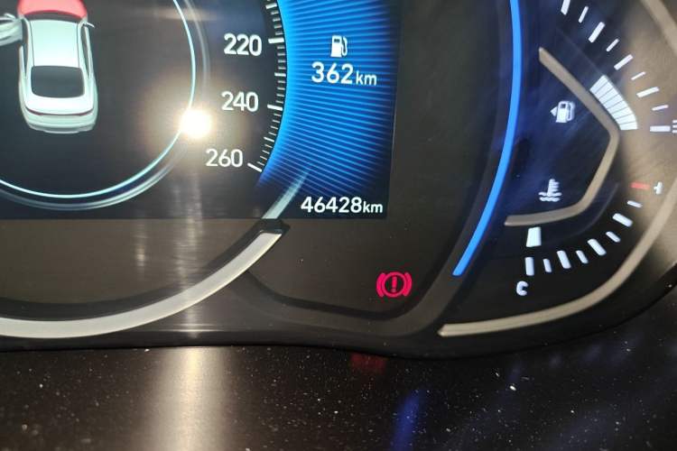 Used Hyundai Lafesta 2019 280TGDi Sport Edition China VI Odometer Close Up