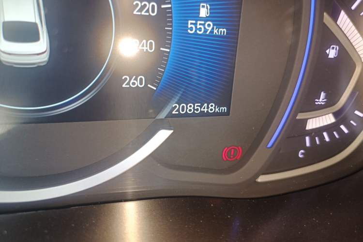 Used Hyundai Lafesta 2019 280TGDi Smart Speed Version China V Standard Odometer Close Up