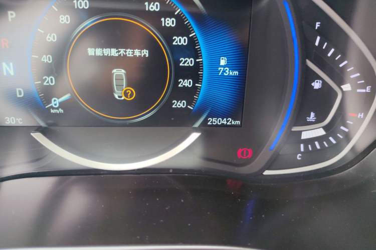 Used Hyundai Lafesta 2019 280TGDi Smart Speed Version China VI Standard Odometer Close Up